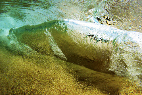 Hawaii, Oahu, Underwater View Of Wave. PosterPrint - Item # VARDPI1975807