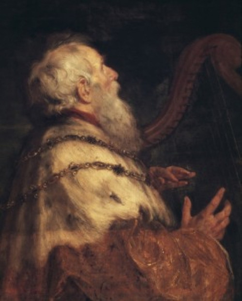 King David  Peter Paul Rubens  Oil on Wood Panel  Stadel Art Institute  Frankfurt am Main  Germany Poster Print - Item # VARSAL900122074