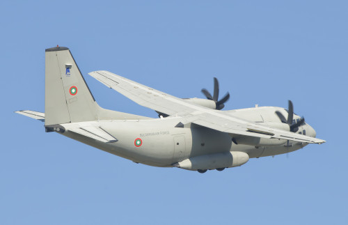 A Bulgarian Air Force C-27J Spartan in flight over Bulgaria Poster Print - Item # VARPSTGCA100524M