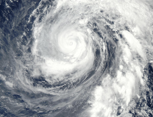 Typhoon Phanfone north of Mariana Islands, Pacific Ocean, August 2002. Poster Print - Item # VARPSTSTK200420S
