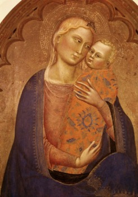 Madonna and Child  Jacopo di Cione Poster Print - Item # VARSAL900412560