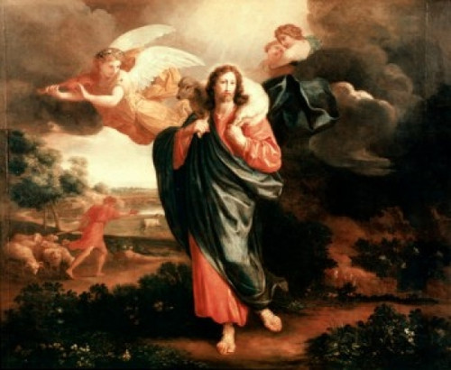 The Good Shepherd  Philippe de Champaigne  Notre Dame  Paris  France Poster Print - Item # VARSAL9009022