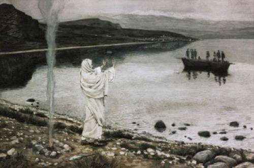 Christ Appears on the Borders of the Tiberius Sea  James Tissot Poster Print - Item # VARSAL999343