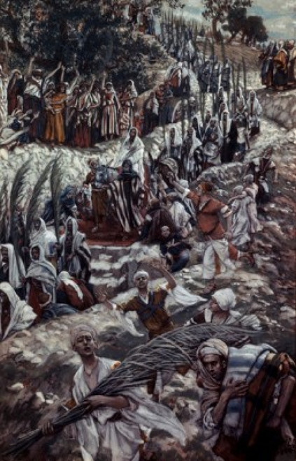 Procession on the Mount of Olives  James Tissot Poster Print - Item # VARSAL9999192