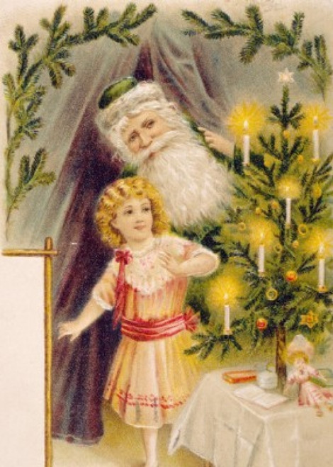 Santa  Nostalgia Cards Poster Print - Item # VARSAL9801092