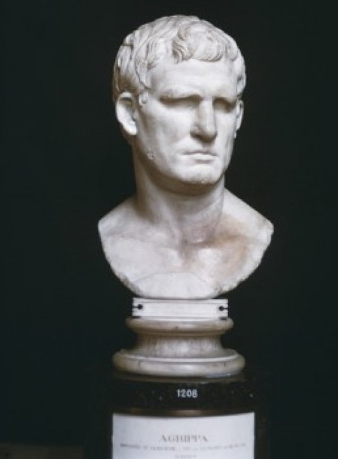 Bust of Agrippa  Artist Unknown Poster Print - Item # VARSAL3844387315