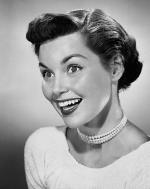 Close-up of a young woman looking surprised Poster Print - Item # VARSAL25510608