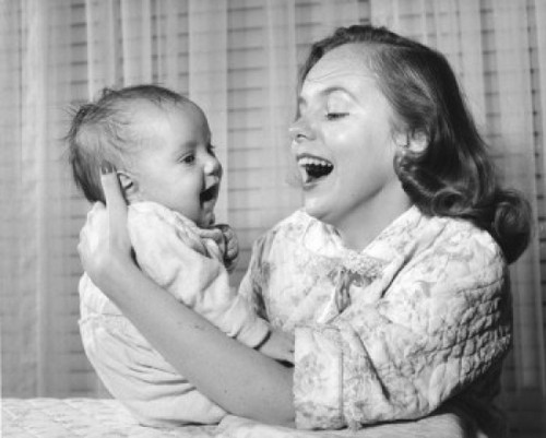 Mother playing with baby Poster Print - Item # VARSAL2559864