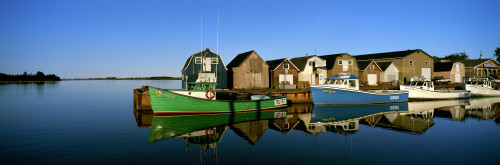New London Wharf, Queens County, Prince Edward Island. PosterPrint - Item # VARDPI2020916