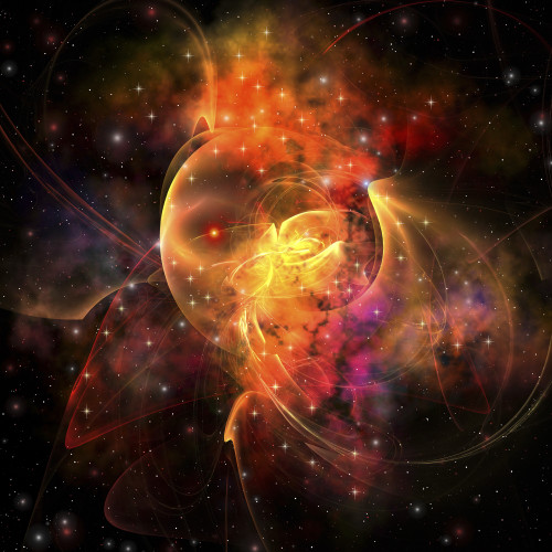 An emission nebula out in space forming stars and galaxies Poster Print - Item # VARPSTCFR100114S