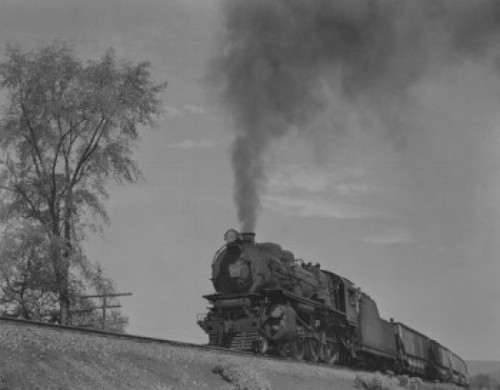 USA  Pennsylvania  Port Allegany  Steam train on railway Poster Print - Item # VARSAL255423410