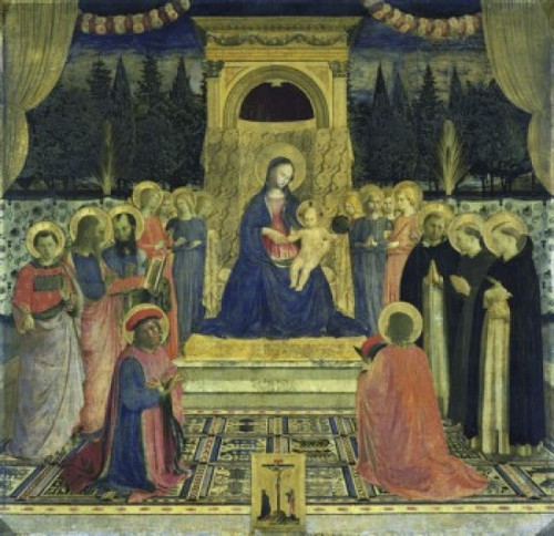 Madonna and Child   Fra Angelico   Museo di San Marco  Florence Poster Print - Item # VARSAL263641