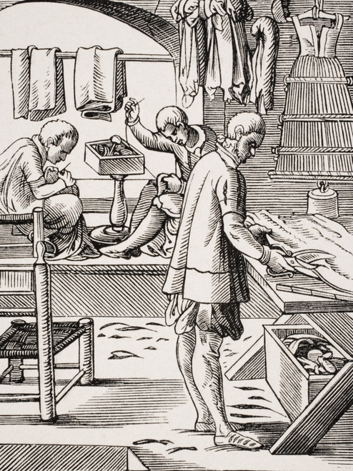 Tailor. 19Th Century Reproduction Of 16Th Century Woodcut By Jost Amman PosterPrint - Item # VARDPI1857958