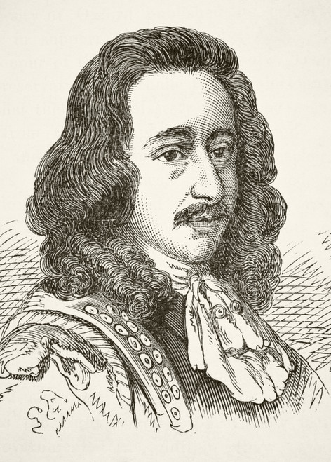 Algernon Sidney 1622 To 1683, English Whig Politician From The National And Domestic History Of England By William Aubrey Published London Circa 1890 PosterPrint - Item # VARDPI1856299