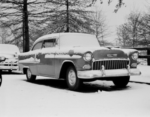 Car covered with snow Poster Print - Item # VARSAL255418952