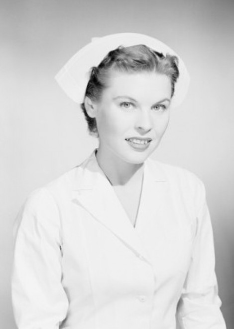 Studio portrait of female nurse Poster Print - Item # VARSAL255420227