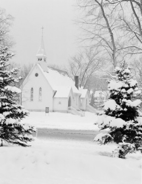 USA  Episcopal Church at night Poster Print - Item # VARSAL255421537