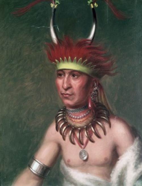 Oto Half Chief  Shaumonekusse by unknown artist Poster Print - Item # VARSAL260676