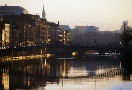 River Liffey, Dublin, Co Dublin, Ireland PosterPrint - Item # VARDPI1808043