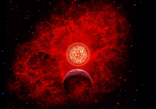 A supernova destroying itself and its planets Poster Print - Item # VARPSTMAS100859S