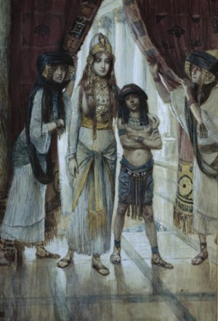 Esther Presented to Ahasuerus   James J. Tissot   Jewish Museum  New York Poster Print - Item # VARSAL999517