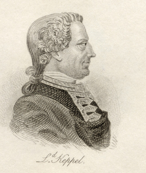 Augustus Keppel 1St Viscount Keppel 1725 - 1786. British Naval Officer. From The Book Crabb's Historical Dictionary Published 1825. PosterPrint - Item # VARDPI1856213