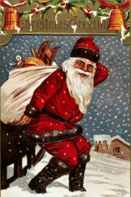 Christmas Greetings  Nostalgia Cards Poster Print - Item # VARSAL9801168
