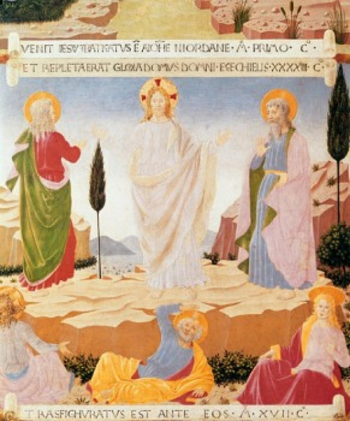 The Transfiguration  1438-1445  Fra Angelico  Museo di San Marco  Florence Poster Print - Item # VARSAL3810412646