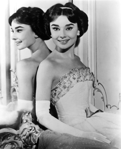 Love In The Afternoon Audrey Hepburn 1957 Reflection Movie Poster Masterprint - Item # VAREVCMBDLOINEC008H