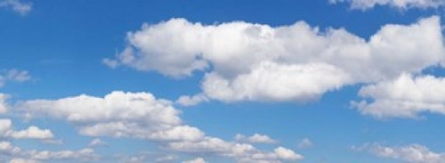 Cumulus Clouds  Baden-Wurttemberg  Germany Poster Print by Panoramic Images (33 x 12) - Item # PPI158412