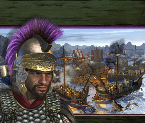 Hamilcar, the father of Hannibal. Carthaginians fighting Roman galleys Poster Print - Item # VARPSTKRT100005M