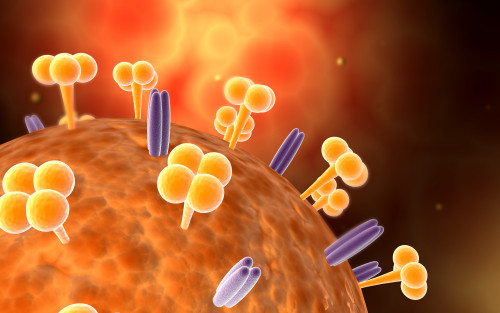 Conceptual image of influenza causing flu virus Poster Print - Item # VARPSTSTK700672H