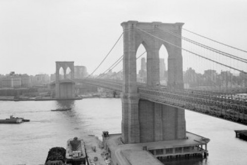 USA  New York City  Brooklyn Bridge Poster Print - Item # VARSAL255424366