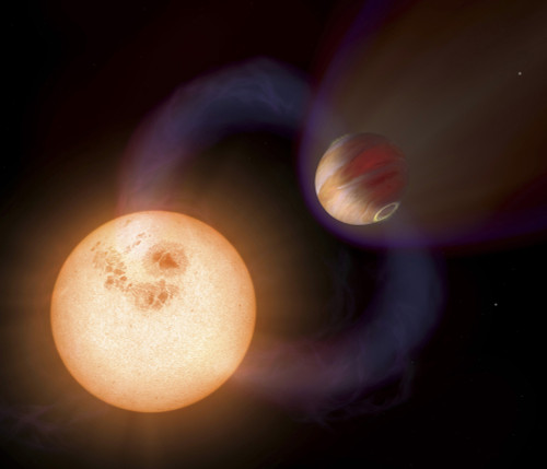 An artist's impression of a unique type of exoplanet Poster Print - Item # VARPSTSTK202364S