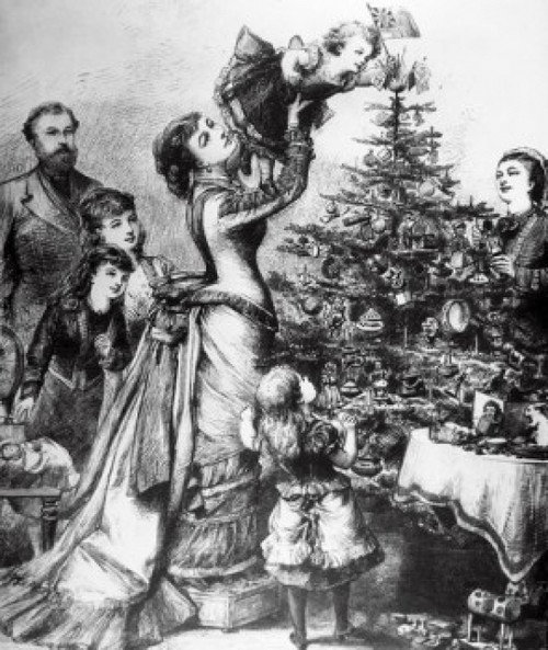 Victorian Christmas by Artist Unknown  1876 Poster Print - Item # VARSAL9951319