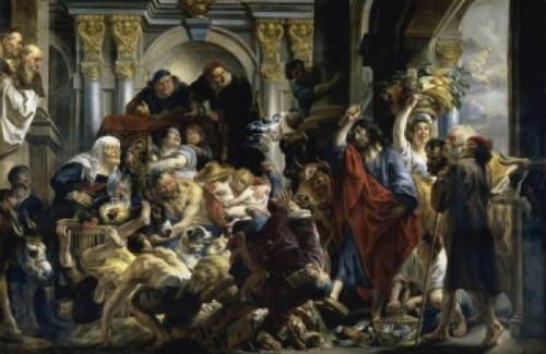 The Purification of the Temple   Jacob Jordaens   Musee du Louvre  Paris Poster Print - Item # VARSAL11581874