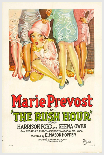 The Rush Hour Marie Prevost 1928. Movie Poster Masterprint - Item # VAREVCMMDRUHOEC001H