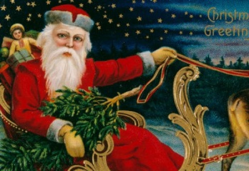 Christmas Greetings  Nostalgia Cards Poster Print - Item # VARSAL9801176