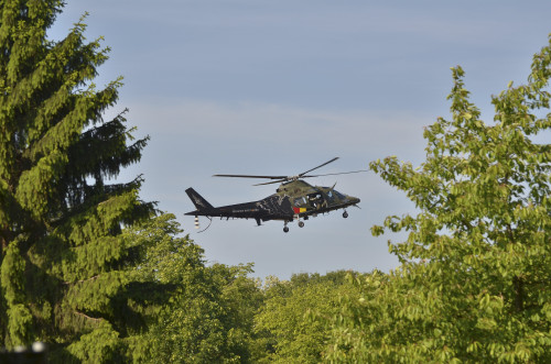 The Agusta A109 helicopter used by the Belgian Army Poster Print - Item # VARPSTJAE100341M