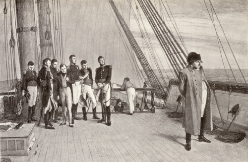 Napoleon Bonaparte, 1769-1821. Emperor Of The French. Napoleon On Board The Bellerophon Photograph From The Bookmasterpieces Of Orchardson PosterPrint - Item # VARDPI1857641