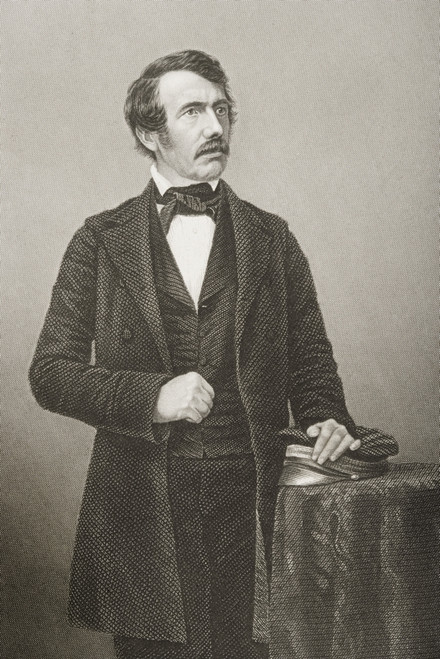 David Livingstone, 1813-1873. Scottish Missionary And Explorer.Engraved By D.J. Pound From A Photograph By Mayall. From The Book The Drawing-Room Portrait Gallery Of Eminent Personages Published In London 1859. PosterPrint - Item # VARDPI1860451