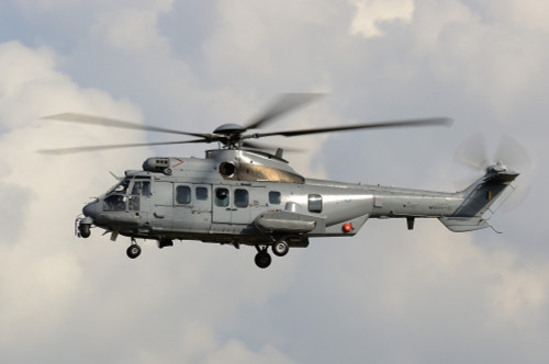 March 26, 2013 - A Eurocopter AS532 Cougar of the Royal Malaysian Air Force prepares for landing at Langkawi Airport, Malaysia Poster Print - Item # VARPSTRGU100028M