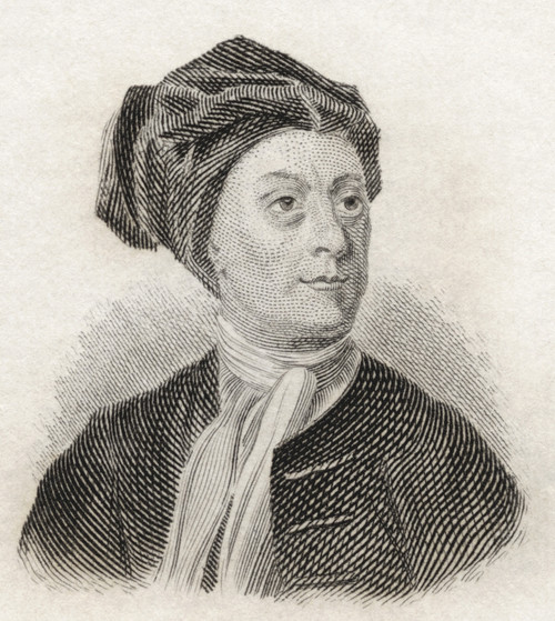 Matthew Prior, 1664 To 1721. English Poet And Diplomat. From Crabb's Historical Dictionary Published 1825. PosterPrint - Item # VARDPI1905789