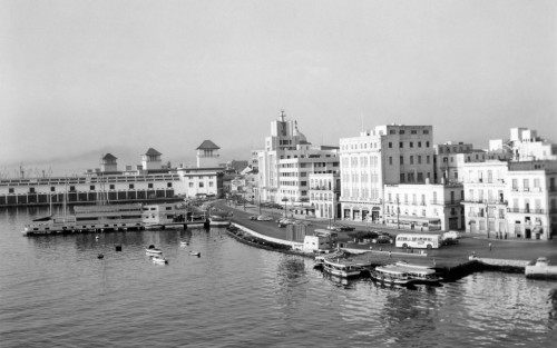 1950s Harbor Waterfront Havana Cuba Poster Print By Vintage Collection (24 X 40) - Item # PPI179072LARGE