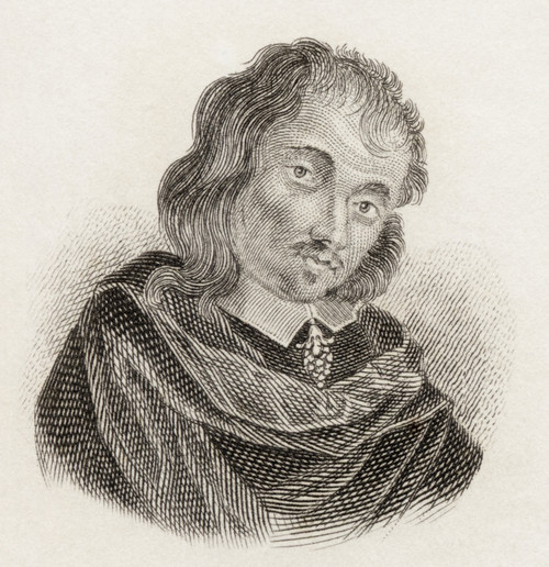 Paul Scarron, C.1610 To 1660. French Poet, Dramatist, Novelist. From Crabb's Historical Dictionary Published 1825. PosterPrint - Item # VARDPI1906001