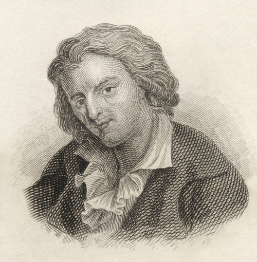 Johann Christoph Friedrich Von Schiller, 1759 To 1805. German Poet, Philosopher, Historian, And Playwright. From Crabb's Historical Dictionary Published 1825. PosterPrint - Item # VARDPI1905848