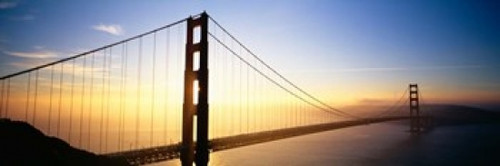 Golden Gate Bridge  San Francisco  California Poster Print by Panoramic Images (37 x 12) - Item # PPI62126