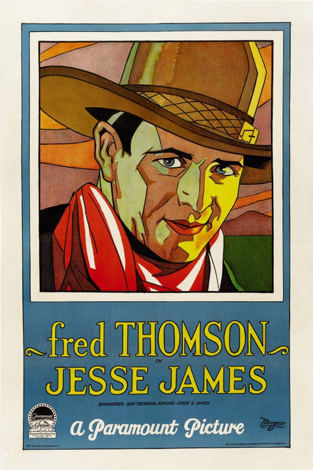 Jesse James Fred Thomson 1927 Movie Poster Masterprint - Item # VAREVCMMDJEJAEC002H