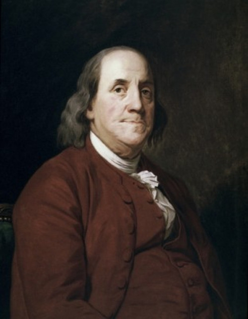 Benjamin Franklin  Joseph Wright  Corcoran Gallery of Art  Washington D.C. Poster Print - Item # VARSAL900145760