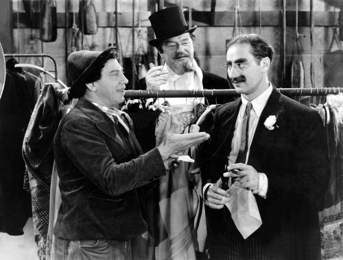 A Night At The Opera Chico Marx Sig Rumann Groucho Marx 1935 Negoitating The Contract Movie Poster Masterprint - Item # VAREVCMBDNIATEC005H